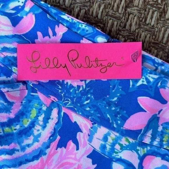 Lily Pulitzer Jonas Blue Tang Sitting Seaside Skort - Picture 7 of 14